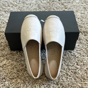 BNWT Coach Women's (Beige) Casey Espadrilles